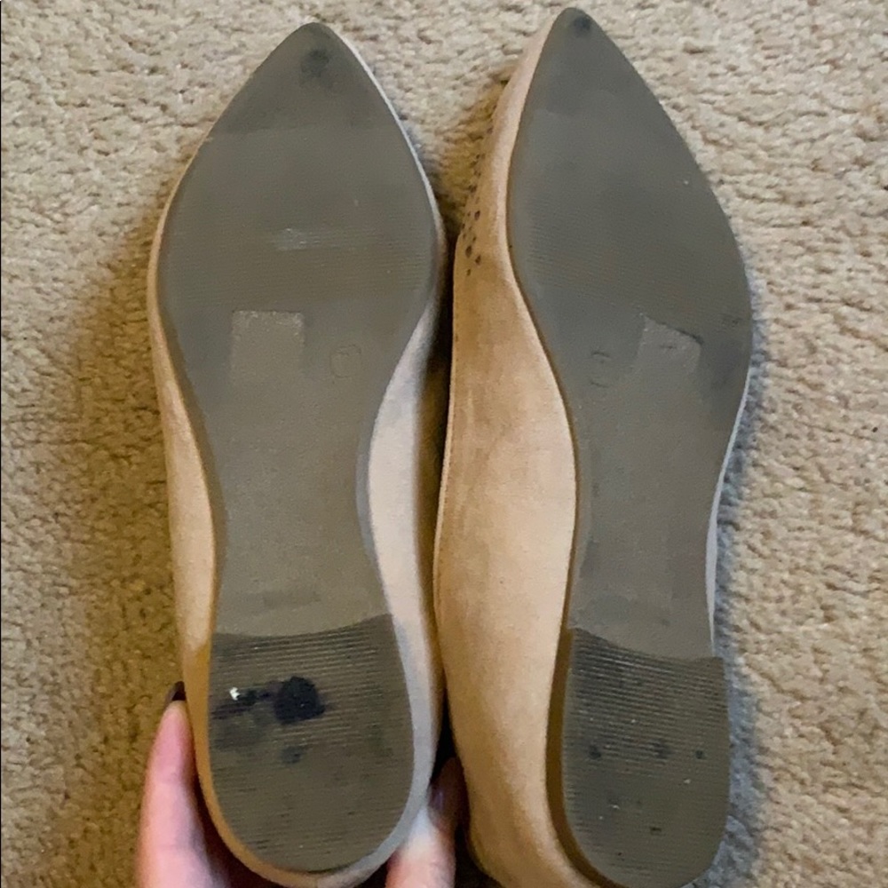 GAP suede gem pointed toe flats - Picture 4 of 4